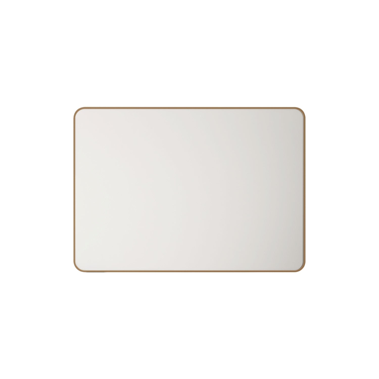 Aluminum Framed 600mm  Rectangular Mirror- Brushed Gold