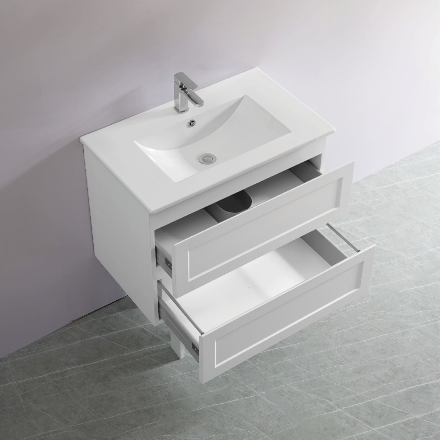 Fremantle Wall Hung Vanity 750X450X560MM