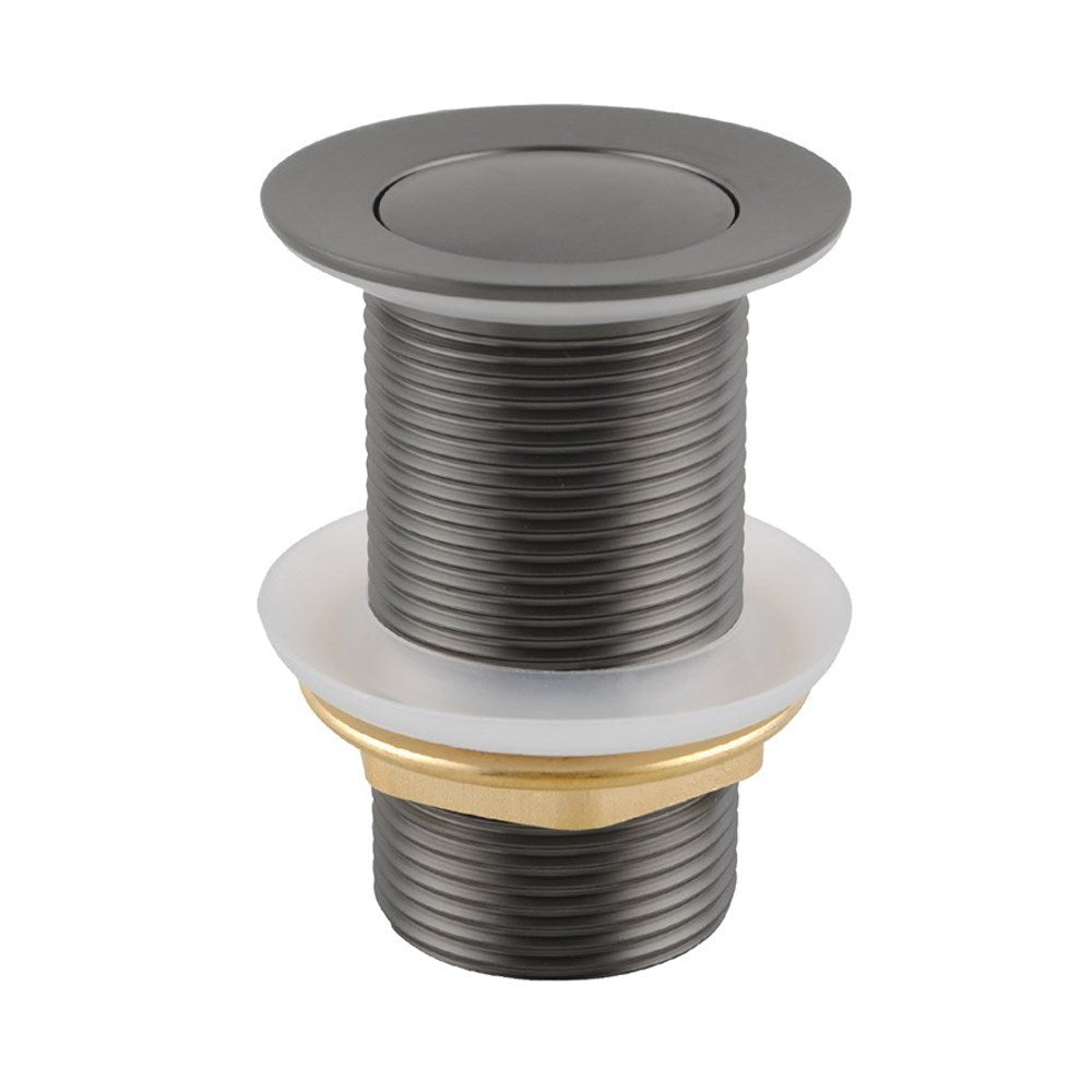 32mm Gun Metal Pop Up Waste Non Overflow