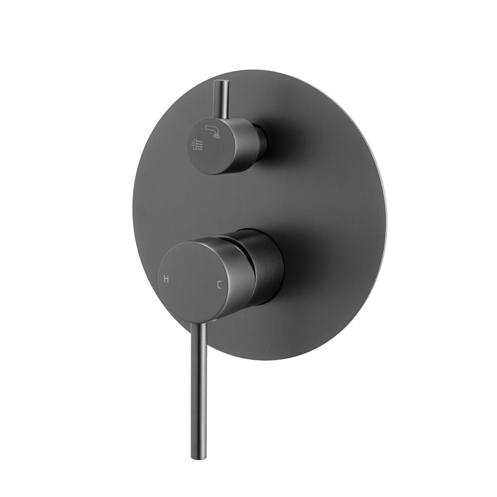 LUCID PIN - Gunmetal Diverter Mixer