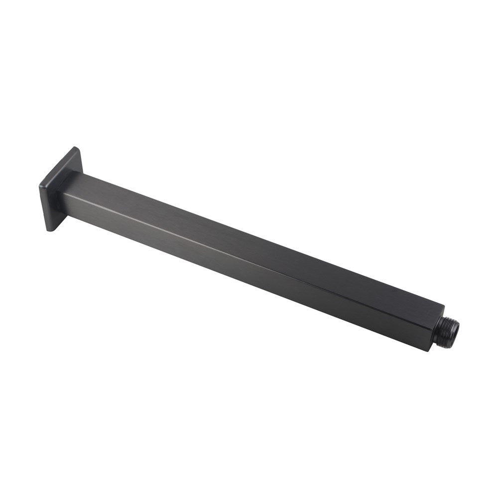 300mm Gunmetal Ceiling Shower Arm