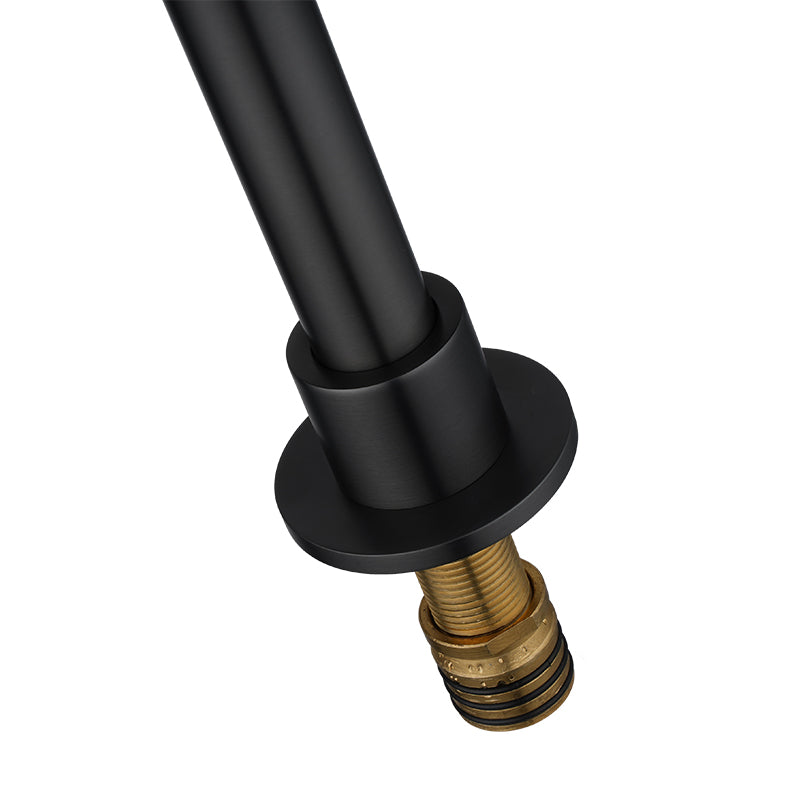 MOON - Brushed Gun Metal Grey Swivel Basin Mixer