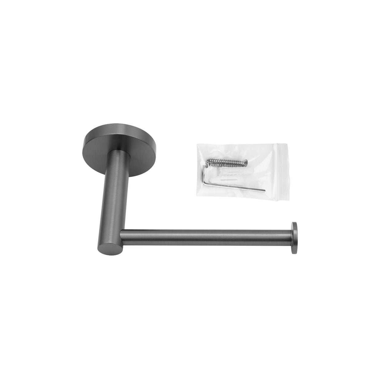 LUCID PIN - Gunmetal Toilet Paper Holder