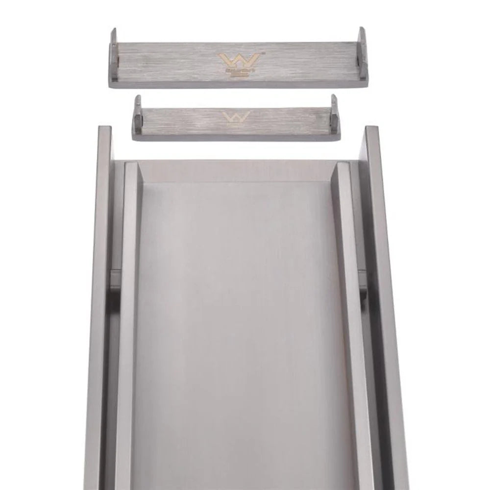 Wide Gun Metal Tile Insert Floor Grate 600~3000 (L) X 100 (W) MM