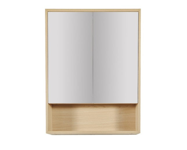 HERA 600mm Shaving Cabinet - Tas Oak