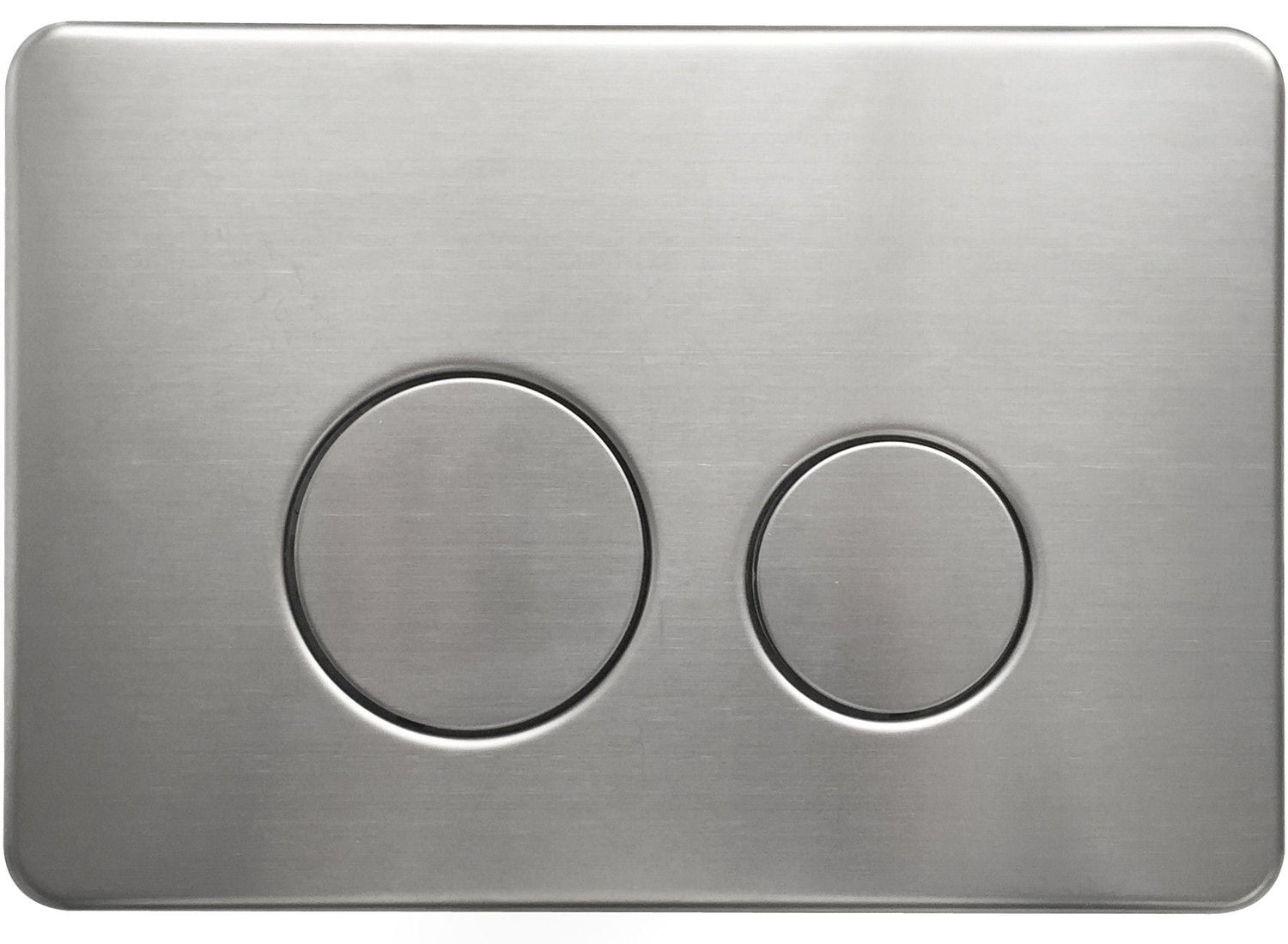 Mercio R&T Round Flush Plate - Brushed Nickel