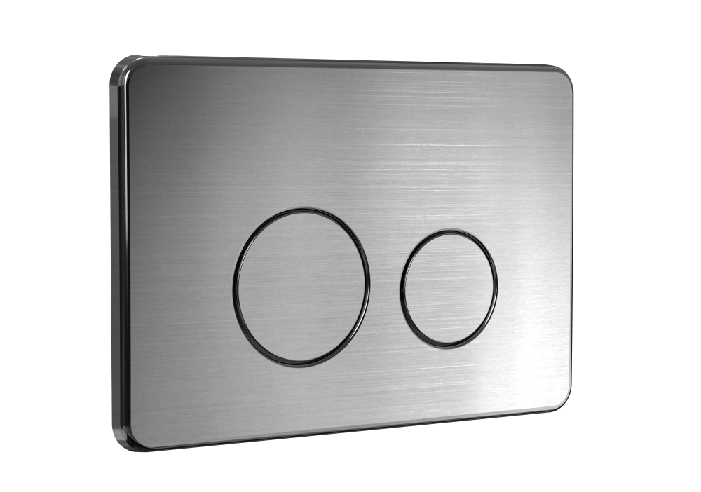 Mercio R&T Round Flush Plate - Gunmetal