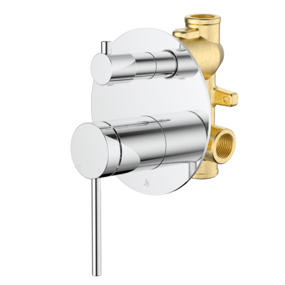 Venezia Shower Mixer With Diverter Kit Complete