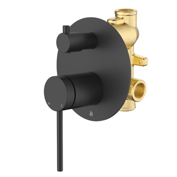 Venezia Shower Mixer With Diverter Kit Complete