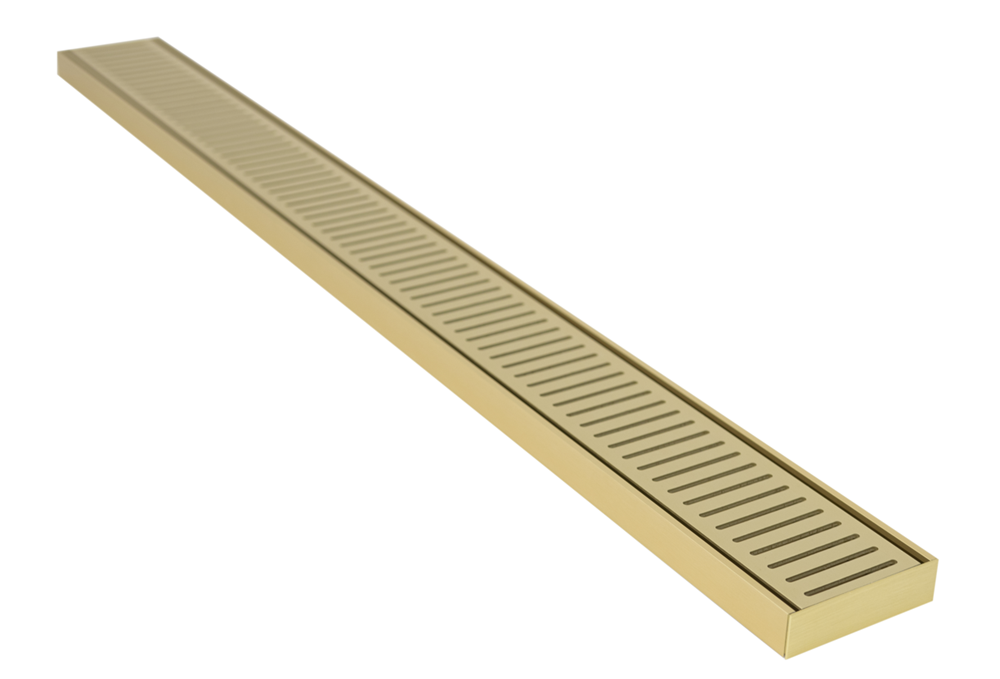 100x100x26mm Matte Yellow Gold Floor Grate