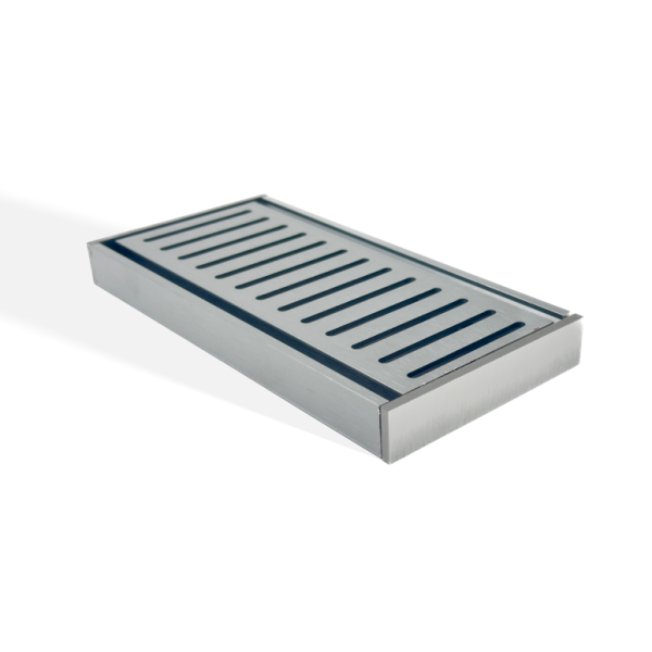 100x100x21mm Gunmetal Ezy Flow Floor Grate