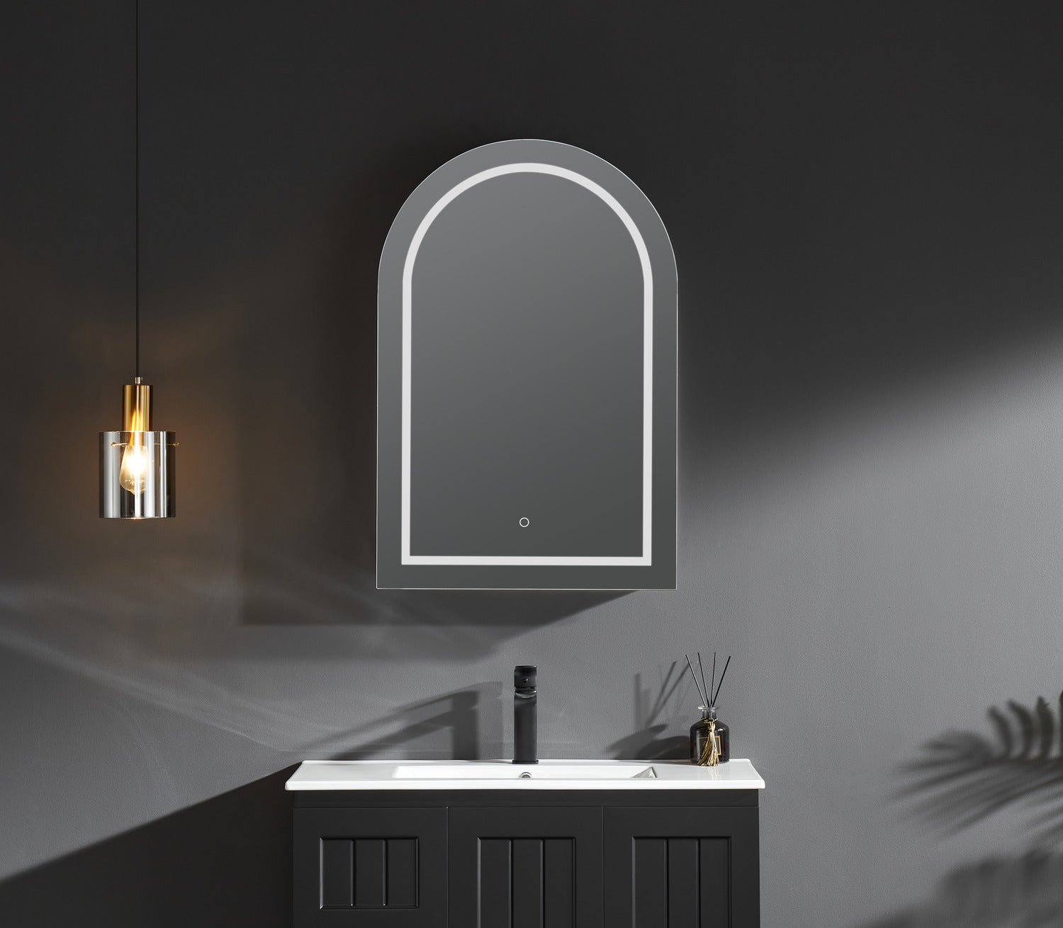 Olivia LED Mirror Cabinet 450X900X155mm