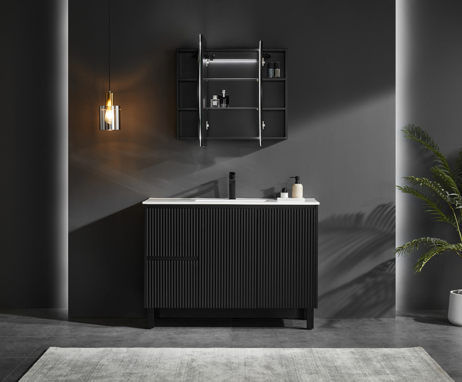 Olivia LED Mirror Cabinet 1200X750X155mm