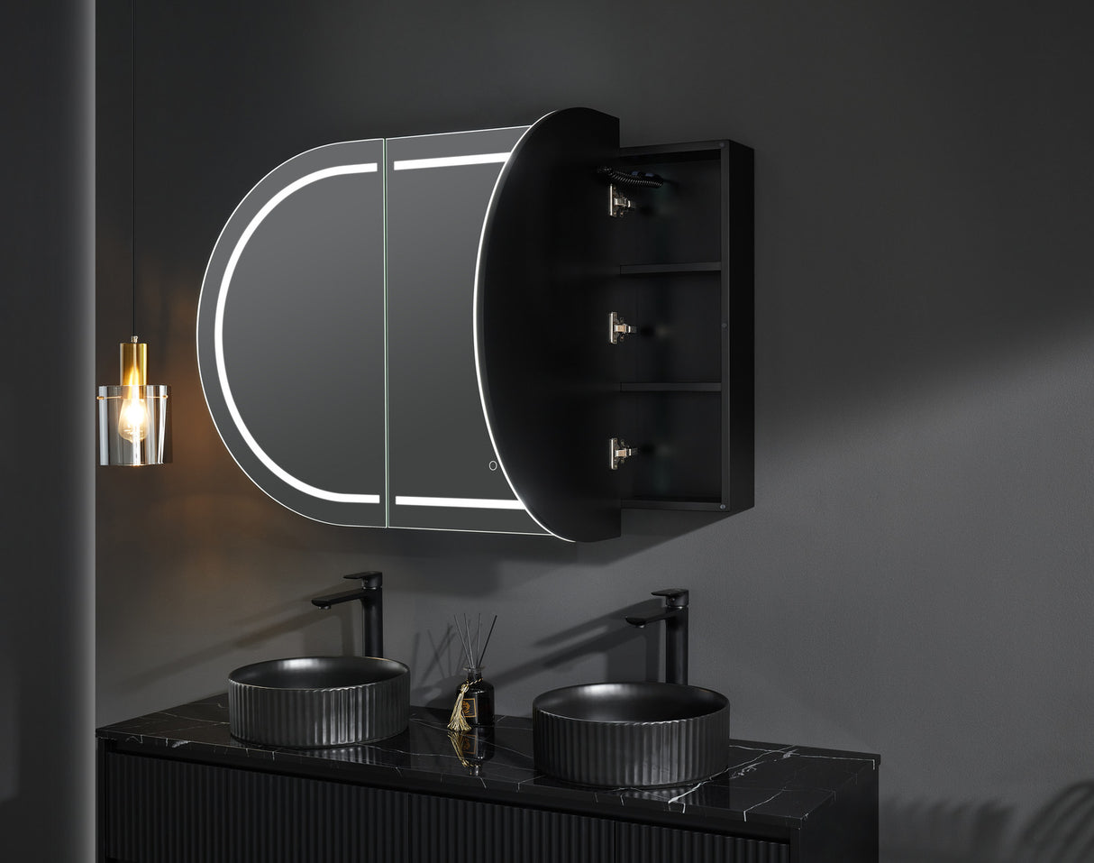 Olivia LED Mirror Cabinet 1500X800X155mm