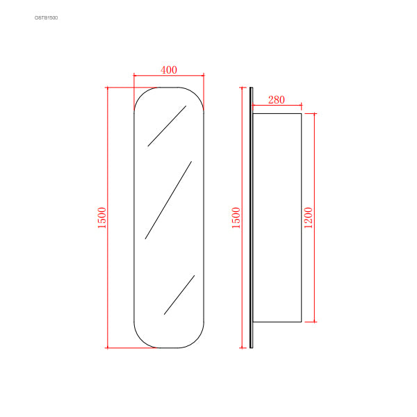Olivia Tallboy OSTB1500-MB