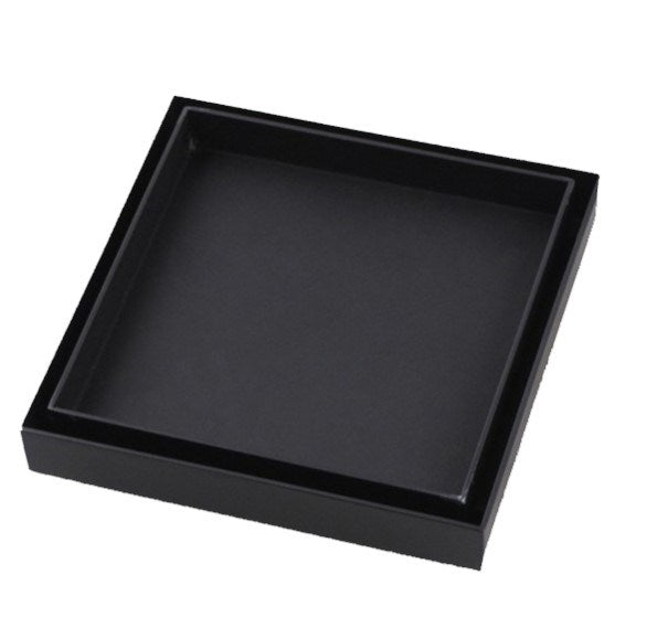120x120mm Black Tile Insert Drain