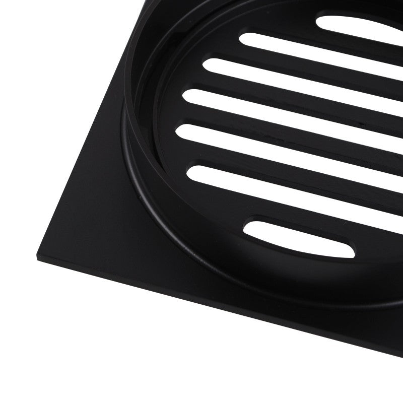 110x110mm Black Floor Drain
