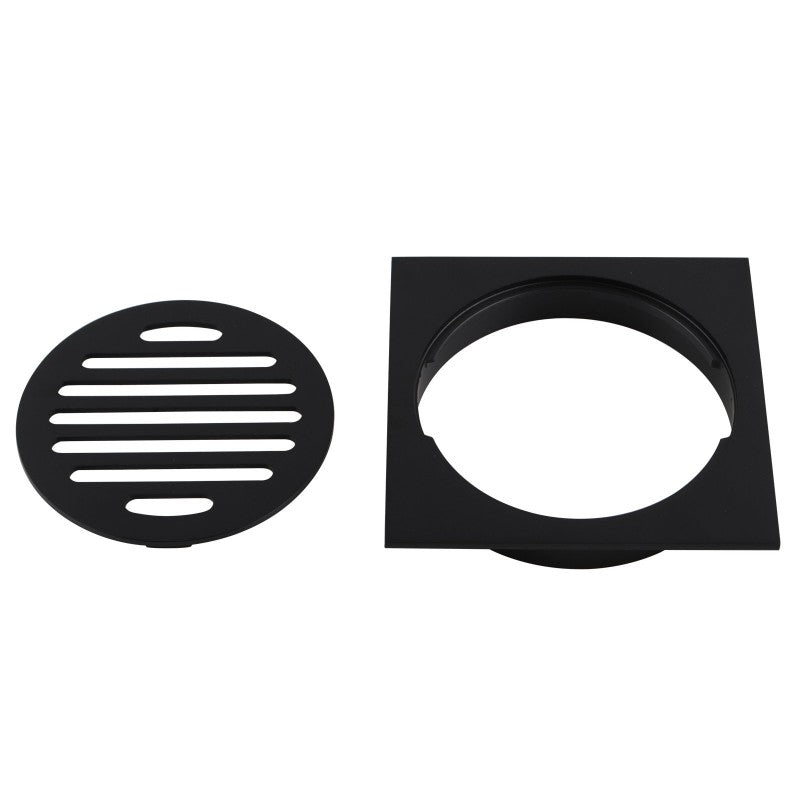 110x110mm Black Floor Drain