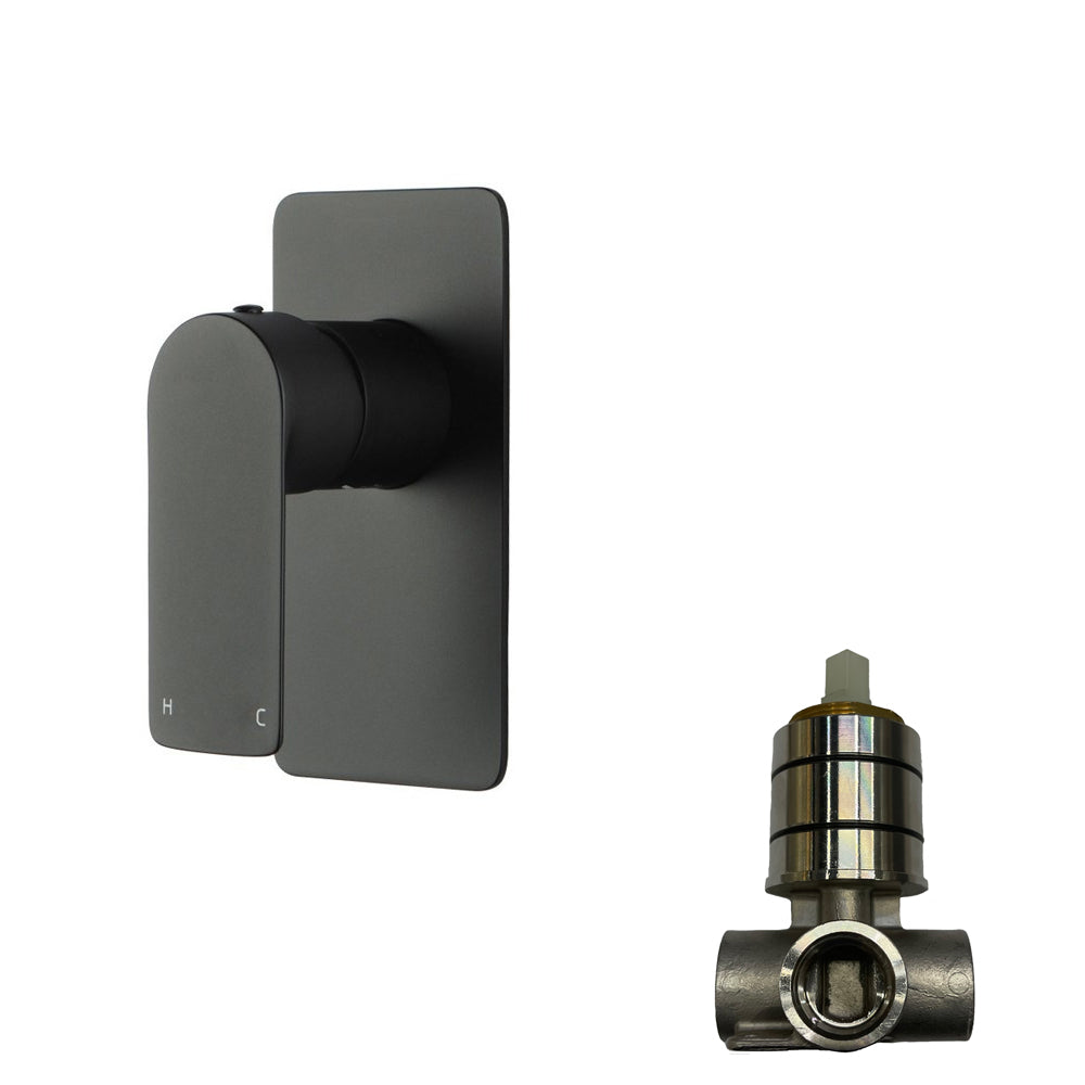 VOG - Black Wall Mixer