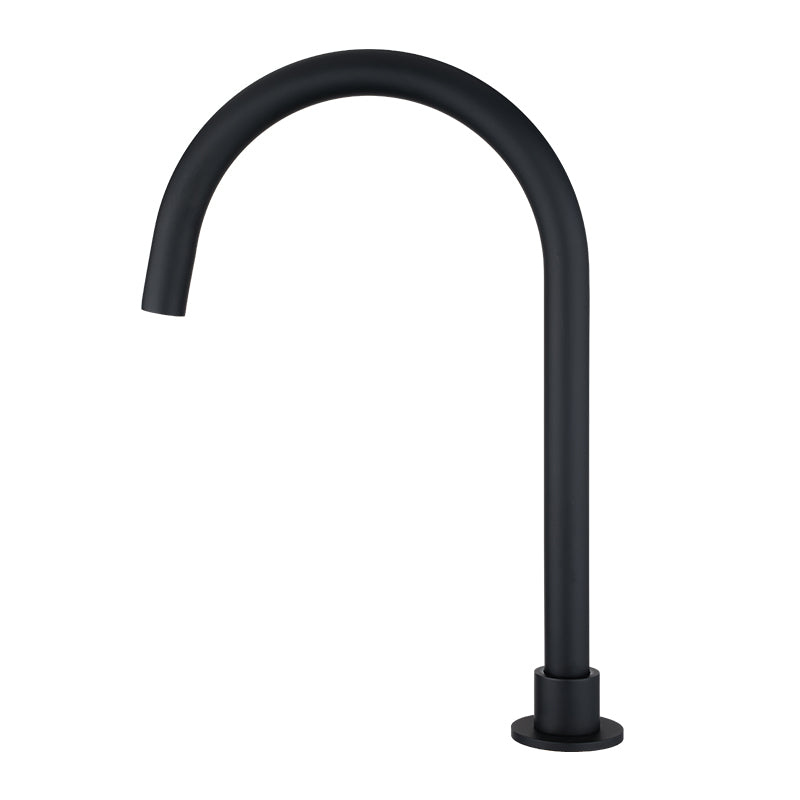 MOON - Black Swivel Basin Mixer