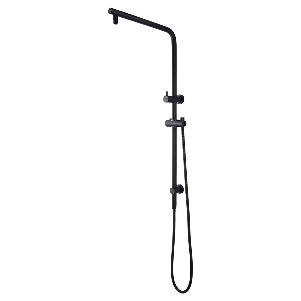 Black Shower Rail