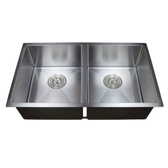 Stainless Steel Double Bowl Sink 775*450*220mm