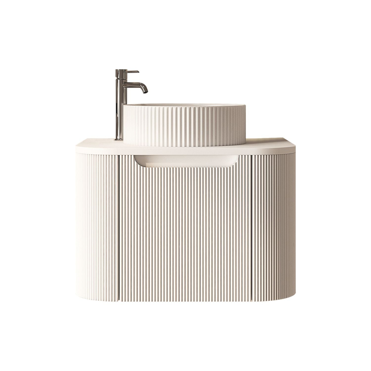 Rome 600mm Wall-Hung Cabinet - Matt White