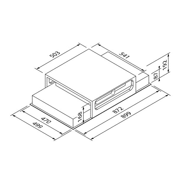 BLAUPUNKT 90CM CEILING CASSETTE (STAINLESS STEEL)