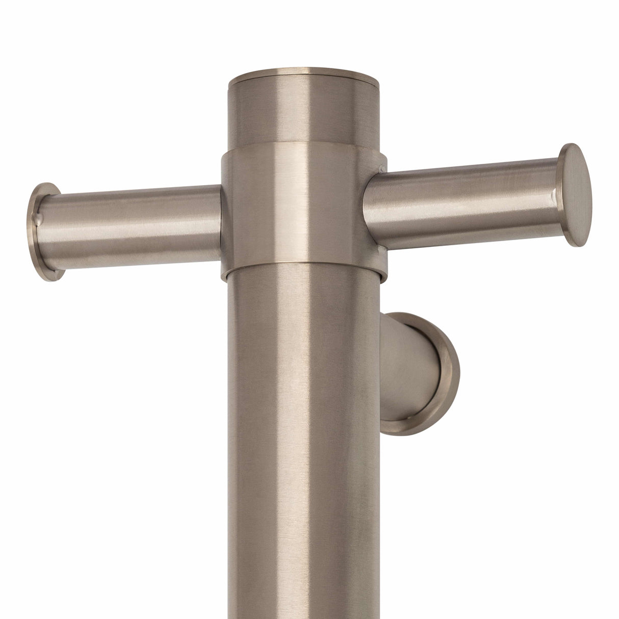 VSH900HBN Brushed Nickel 240Volt Vertical Single Heated Rail