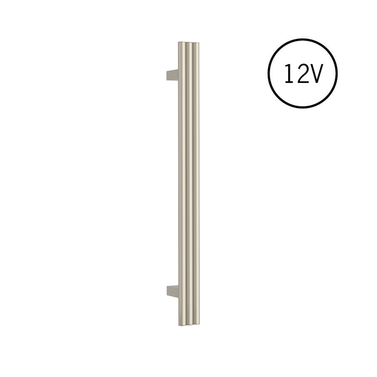 Triple Tube Vertical Single Heated Towel Rail