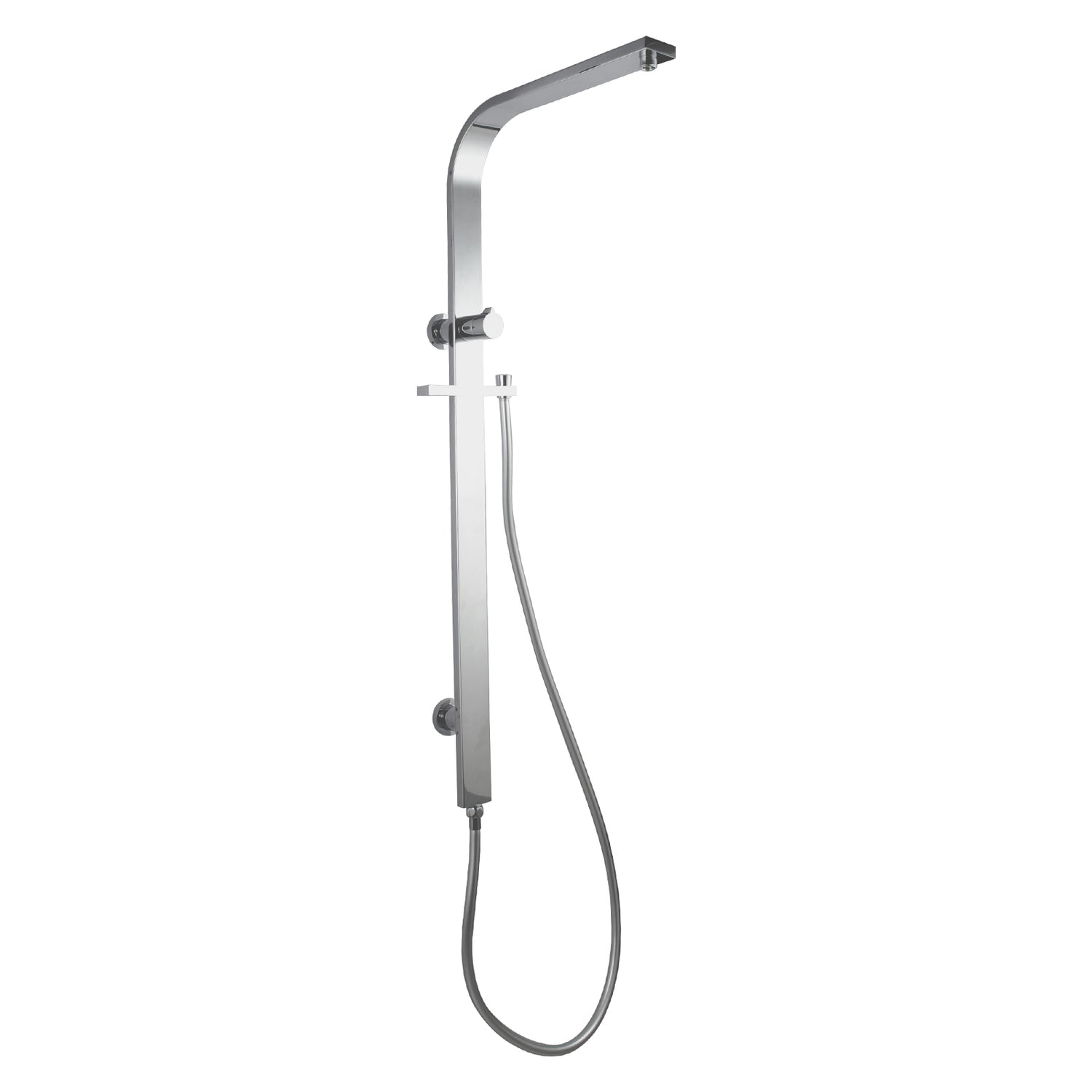 Chrome Shower Rail