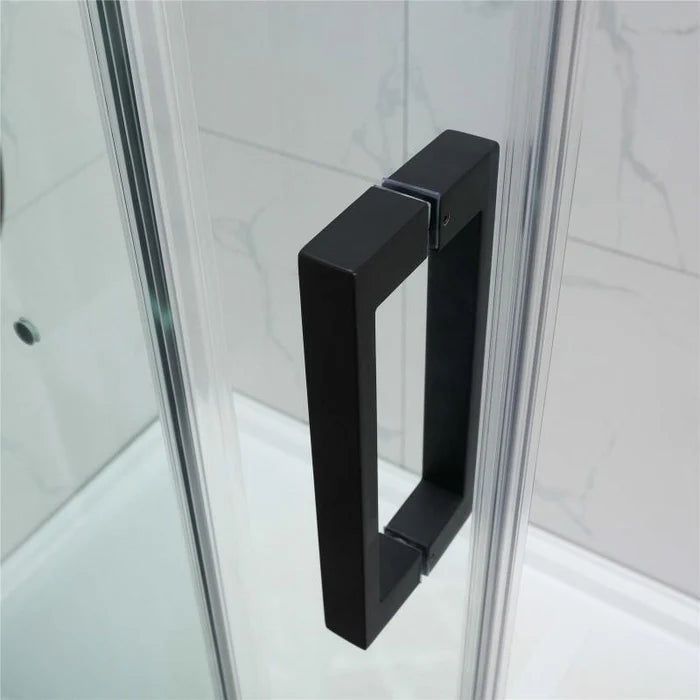 Frameless Adjustable Over Bath Wall to Wall Sliding Shower Screen