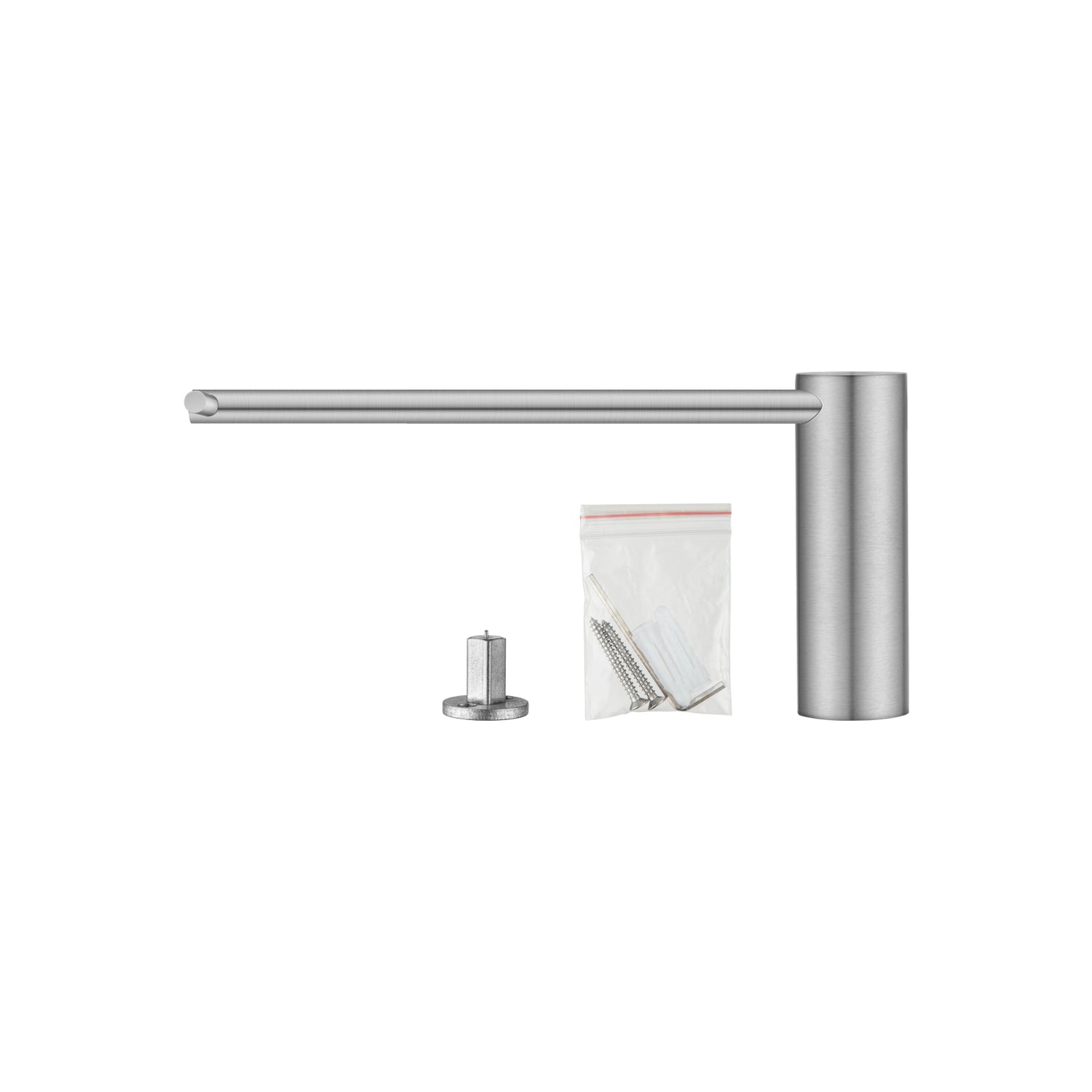 Brushed Nickel Toilet Paper Holder