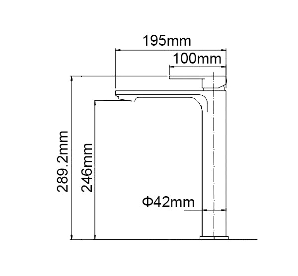 IVANO - Chrome Basin Mixer