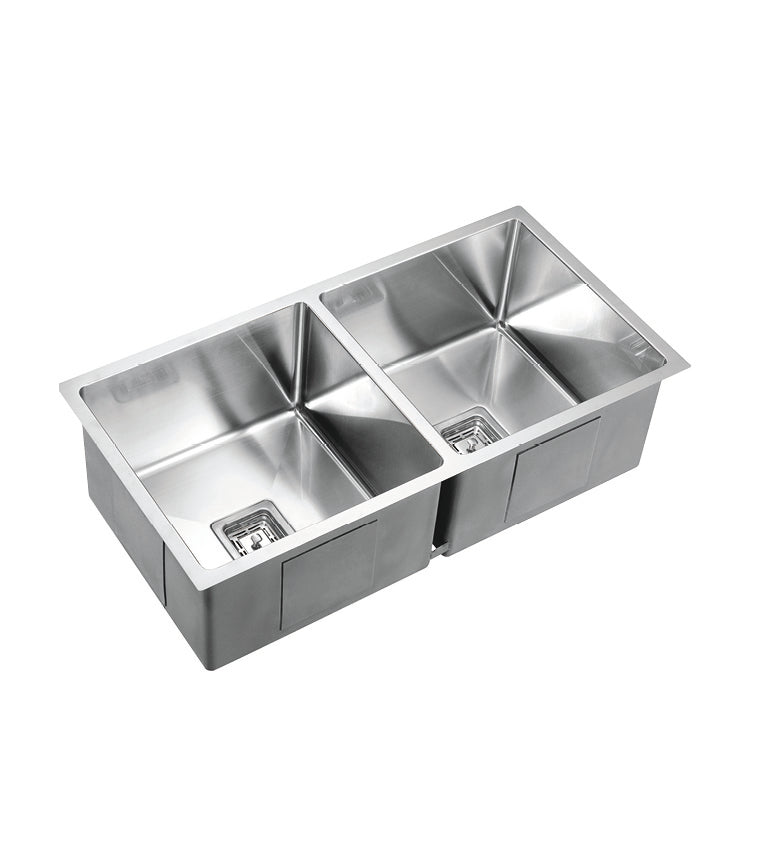 Stainless Steel Double Bowl Sink 1000*450*235mm