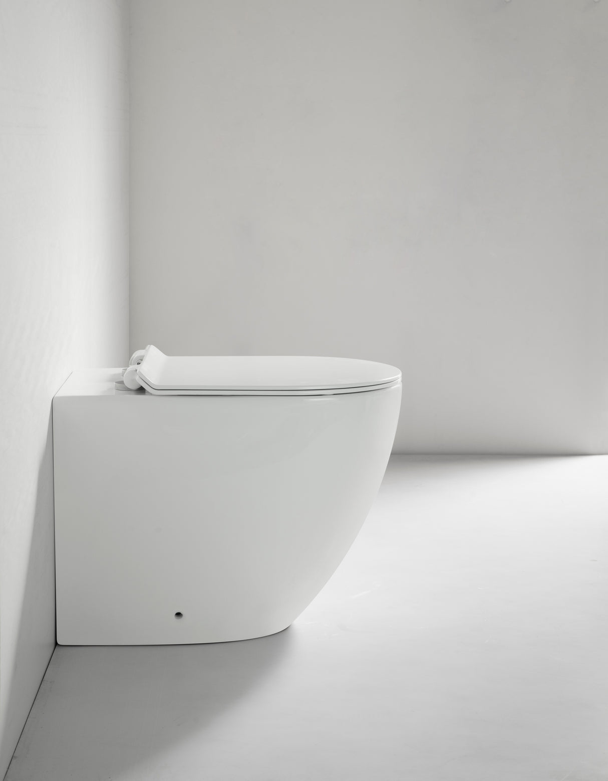 River Rimless Back to Wall Toilet Pan Only