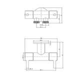 Black Tap for Toilet and Bidet