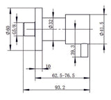 Brushed Nickel Wall Tap