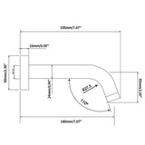 LUCID PIN -  Black Spout