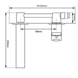 BLAZE - Black Spout Mixer