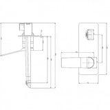RUSHY - Chrome Spout Mixer