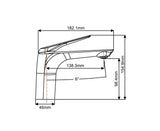 AU - Chrome Basin Mixer