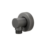 Gunmetal Shower Rail with Handheld Shower