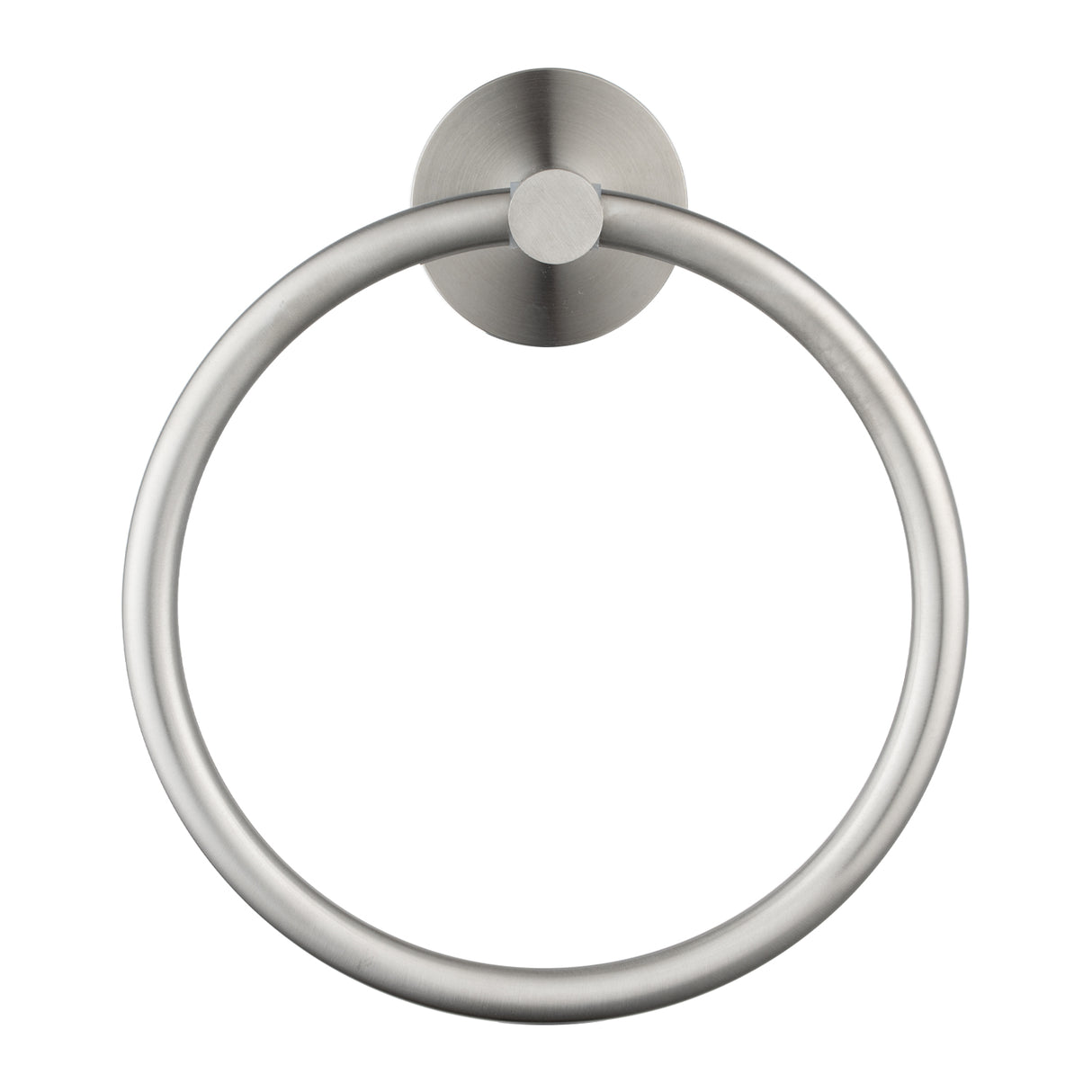 LUCID PIN - Brushed Nickel Towel Ring