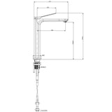 Brushed Gunmetal Standard Kitchen Mixer