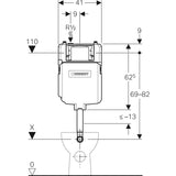 Geberit Sigma8 In-wall Cistern