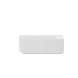 Capri Oval Fluted Freestanding Right Corner Bath 1700X800X580MM