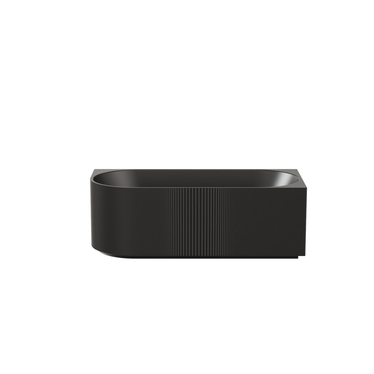 Capri Oval Fluted Freestanding Right Corner Bath 1700X800X580MM