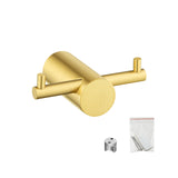 Brushed Brass Robe Hook
