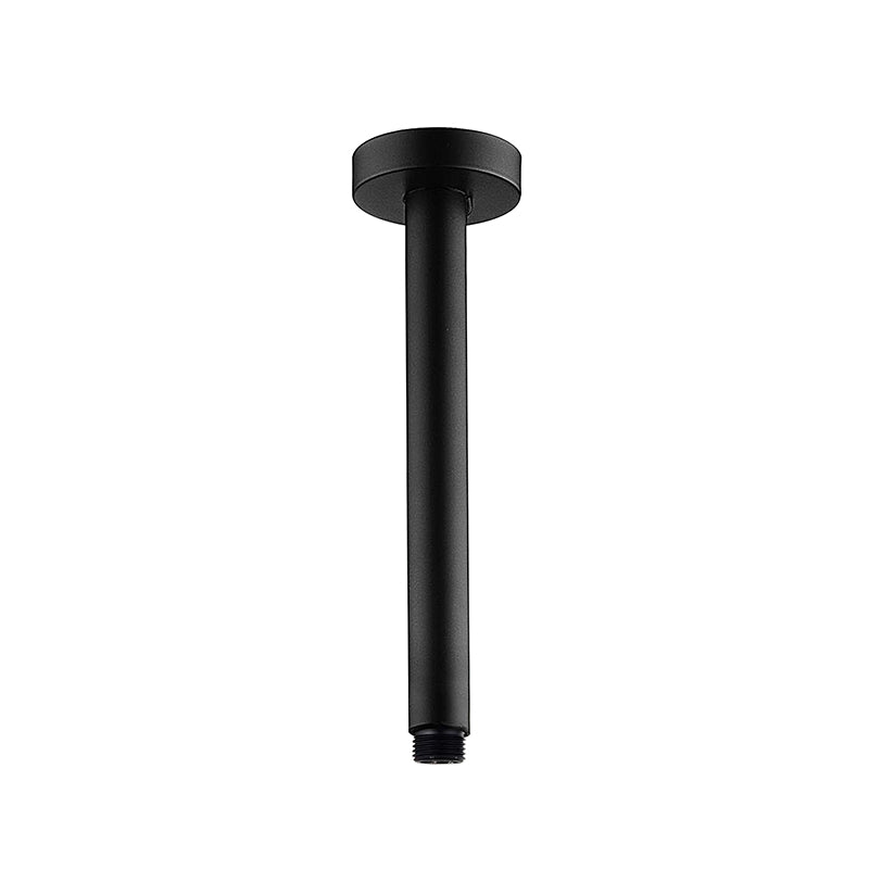 300mm Black Ceiling Shower Arm